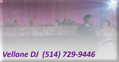 Vellone wedding DJ Montreal